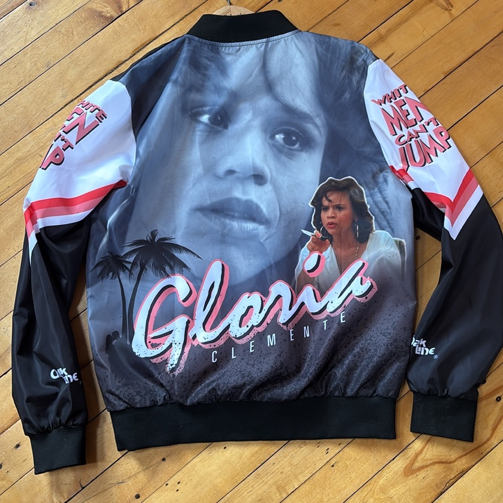 White Men Can't Jump Gloria Clemente Rosie Perez Chalk Line Jacket